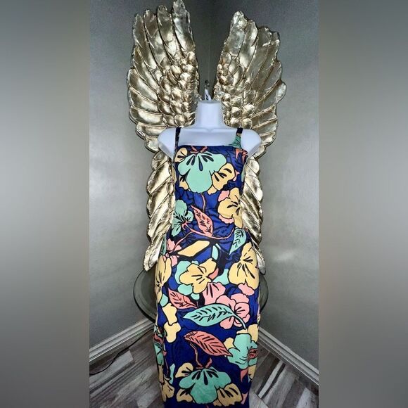 Zara Bodycon Dress Tropical - Picture 11 of 15